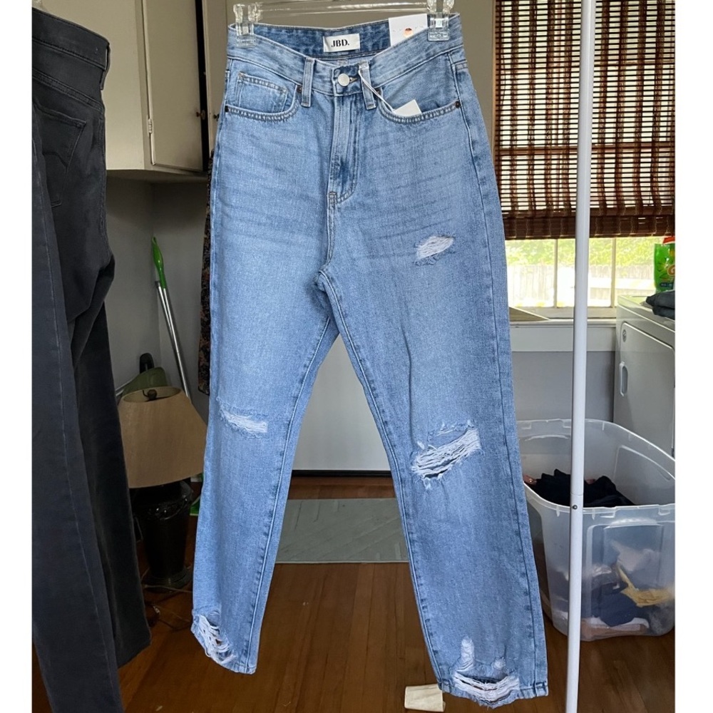 JBD mom jeans denim NWT